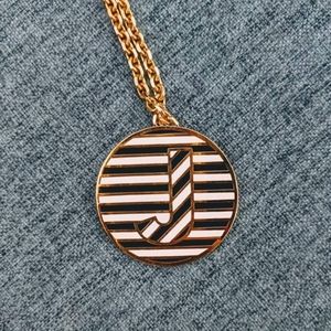 Kate Spade "J" Pendant